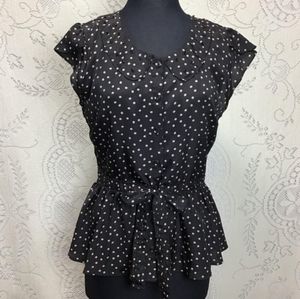 Peplum Top Lauren Conrad